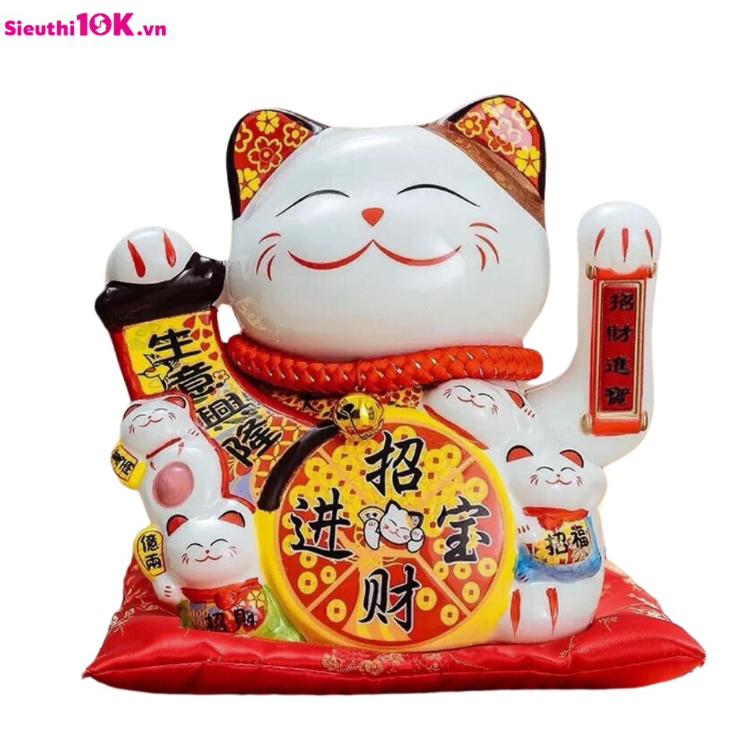 Mèo Thần Tài Vẫy Tay Size To 