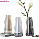  Bình Hoa Thủy Tinh Trụ Bo Góc Sz22 (trộn màu) 36/T 
