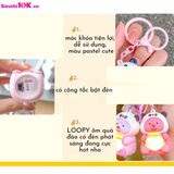  Móc khóa capy loopy cosplay gấu trúc có đèn MK76 10/B 