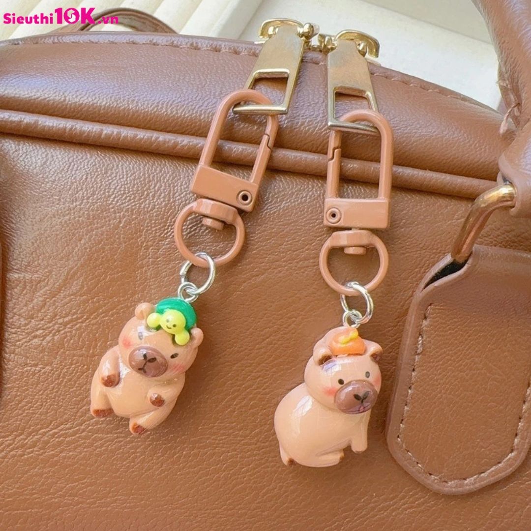  Móc Khoá Capybara Cute 