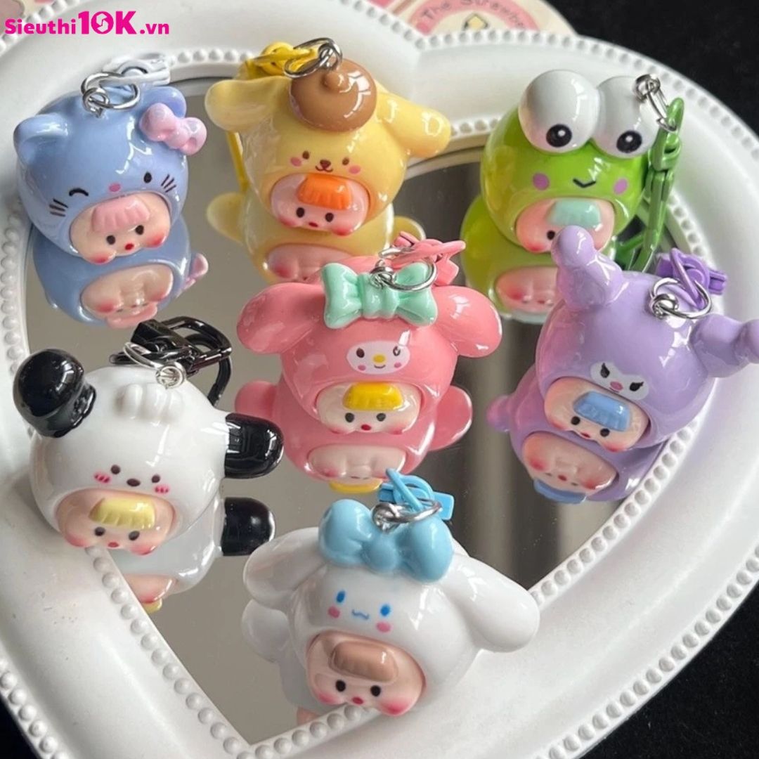  Móc Khóa Cô Gái Dễ Thương Sanrio 