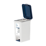  Thùng Rác Đạp Chữ Nhật Hiro 20L Kèm Ruột 6/T 