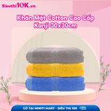 Khăn Mặt Cotton Cao Cấp Kanji 30x30cm 