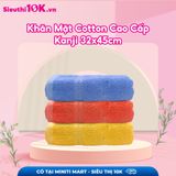  Khăn Mặt Cotton Cao Cấp Kanji 32x45cm 