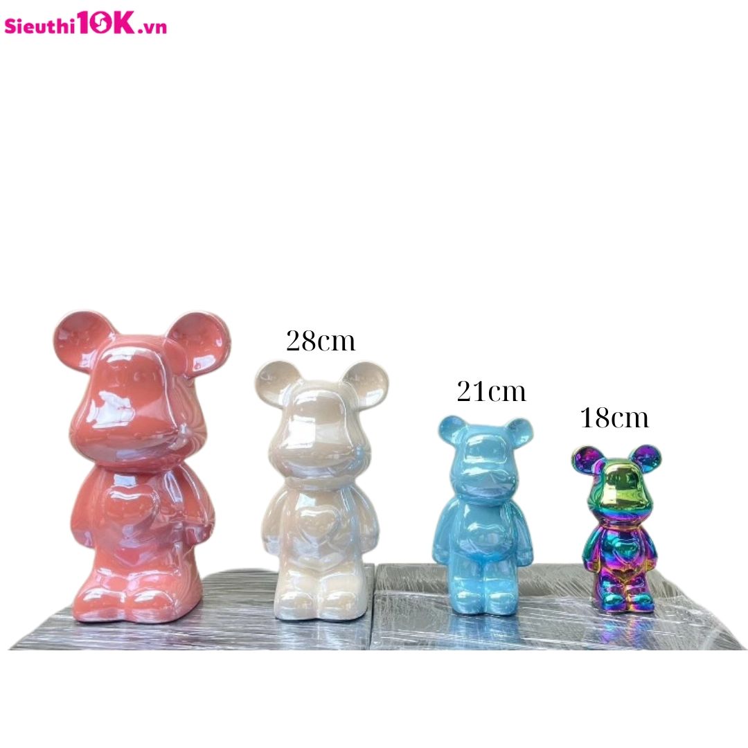  Bearbrick trang trí size 28cm 24/T 