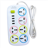  Ổ Cắm 6 Ổ 4 Cổng Usb 50/T 