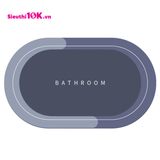  Thảm Lau Chân Silicon Tròn 100/B 