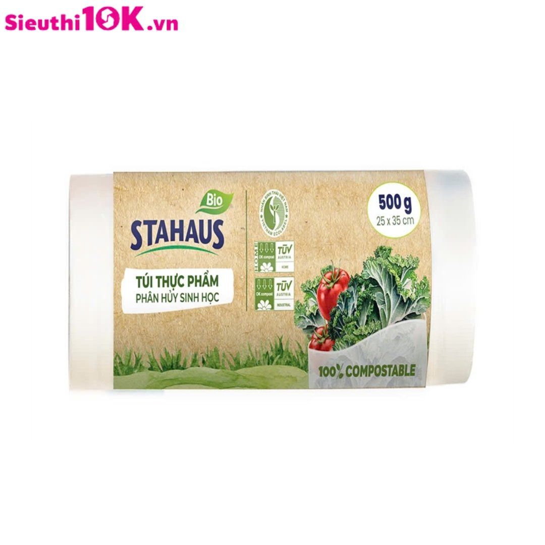  Túi đựng thực phẩm PHSH STAHAUS 25x35cm (500g/cuộn) 