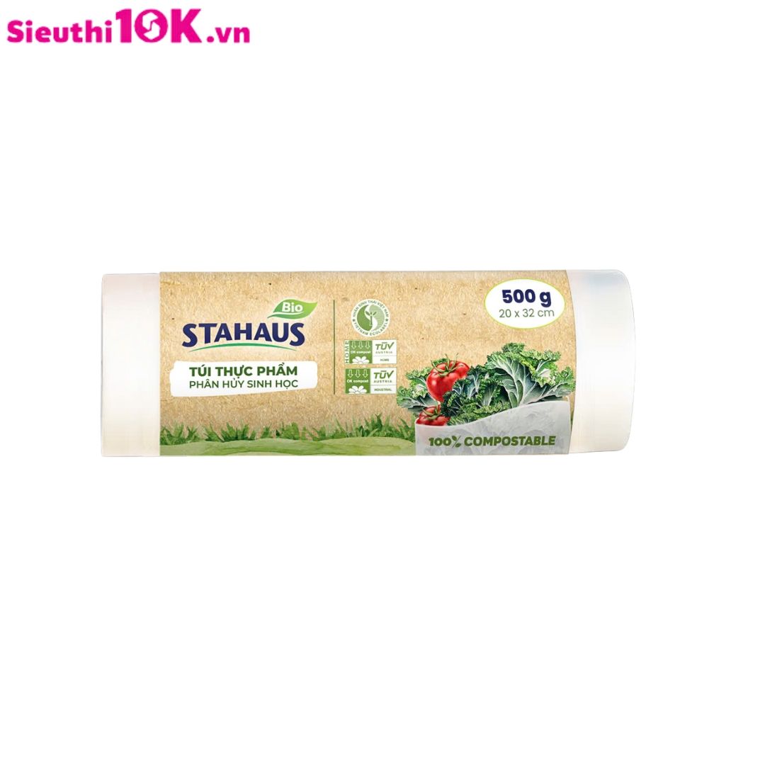  Túi đựng thực phẩm PHSH STAHAUS 20x32cm (500g/cuộn) 
