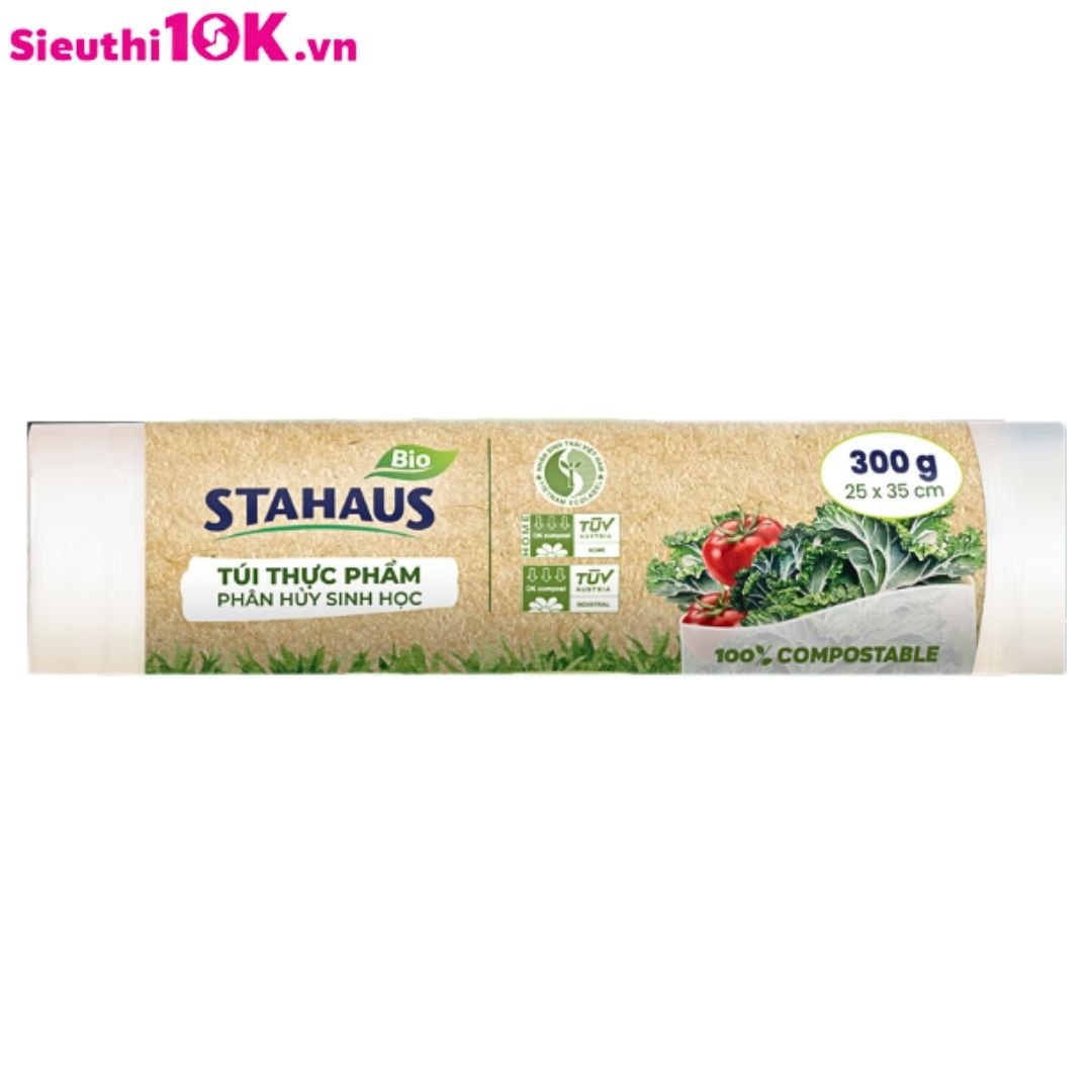  Túi đựng thực phẩm PHSH STAHAUS 25x35cm (300g/cuộn) 