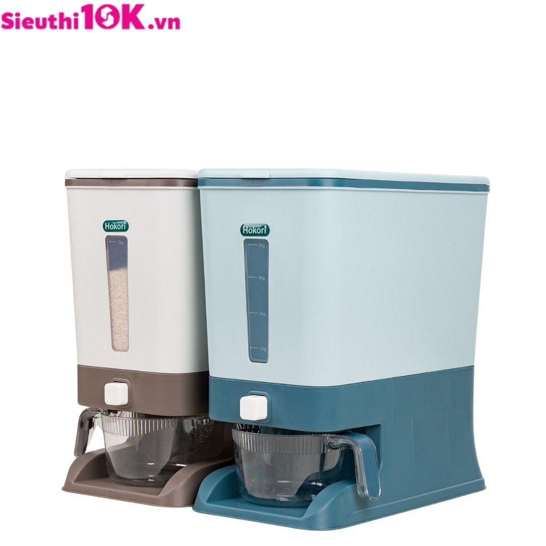  Thùng Đựng Gạo 10Kg Hokori 5338 3/T Vn 