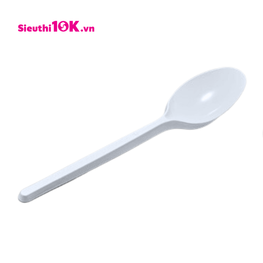  Thìa Nhựa Dùng 1 Lần 40 Cái 