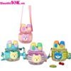  Bình Nhựa Trẻ Em 2 Ống Hút Cute 1000Ml 40/T 