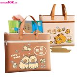  Túi Xách Capybara Cao Cấp, Kích Thước 36,5*27Cm 