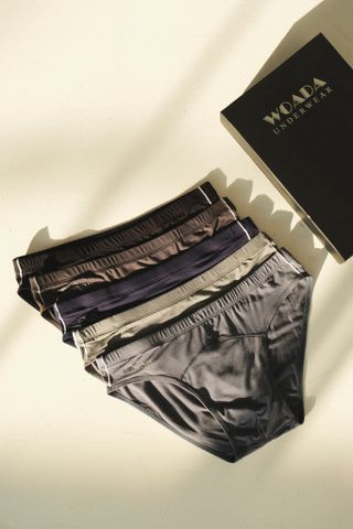  [COMBO 5] Quần Lót Nam Dáng Brief Chất Liệu Bamboo Cao Cấp Thương Hiệu WOADA LK154 