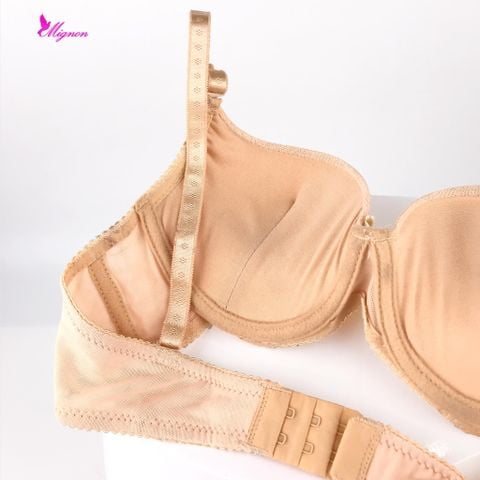  Áo Ngực Cúp Nâng Mút Dày Lưới Cao Cấp Mignon AN045 