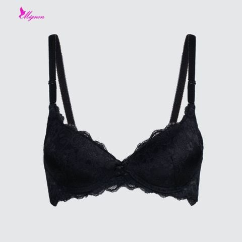  Áo Ngực Không Gọng Lưới Nâng Cúp V Cao Cấp Mignon AN061V 