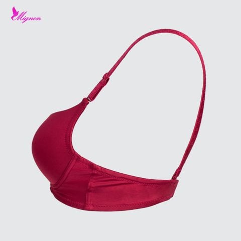  Áo Ngực Không Gọng Mút Mỏng Lưới Nâng Cao Cấp Mignon AN062 