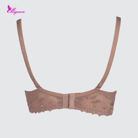  Áo Ngực Nguyên Ren Mỏng 3 Móc Cài Cao Cấp Mignon AN063 