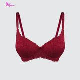  Áo Ngực Không Gọng Lưới Nâng 3 Móc Cài Mignon AN064 