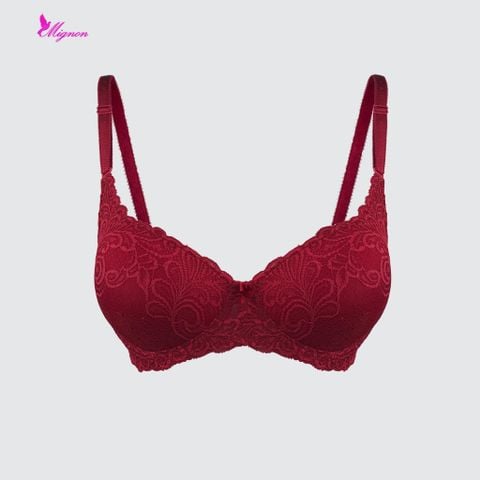  Áo Ngực Không Gọng Lưới Nâng 3 Móc Cài Mignon AN064 