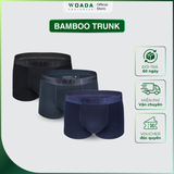  [COMBO 3] Quần Lót Nam Dáng Trunk Chất Liệu Bamboo kháng Khuẩn Thương Hiệu WOADA LK157 