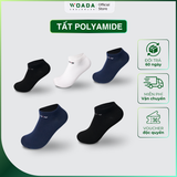  [COMBO 5] Vớ Trơn Đơn Sắc Chất Liệu PE Mềm Mại Thương Hiệu Woada LK201 