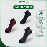  [COMBO 3] Vớ Nam Thể Thao Cổ Ngắn Chất Liệu Polyamide Siêu Bền Thương Hiệu Woada LK801 