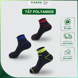  [COMBO 3] Vớ Nam Dáng Thể Thao Chất Liệu Polyamide Siêu Nhẹ Thương Hiệu Woada LK802 