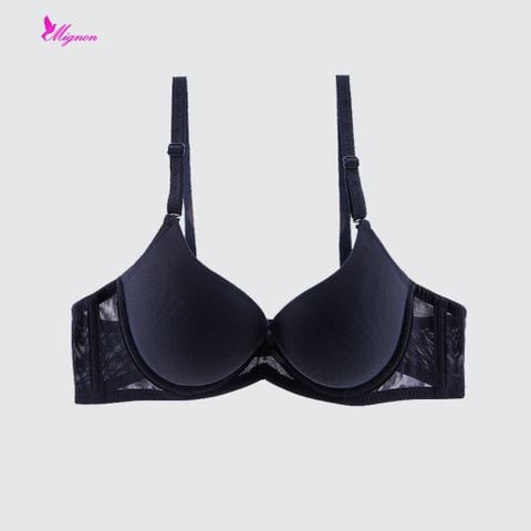  Áo Ngực Cúp Nâng Mút Dày Lưới Cao Cấp Mignon AN045 