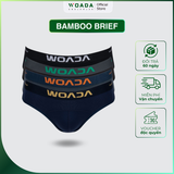  [COMBO 4] Quần Lót Nam Dáng Brief Chất Liệu Bamboo Kháng Khuẩn Thương Hiệu WOADA LK150 