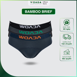  [COMBO 3] Quần Lót Nam Dáng Brief Chất Liệu Bamboo Kháng Khuẩn Thương Hiệu WOADA LK150 