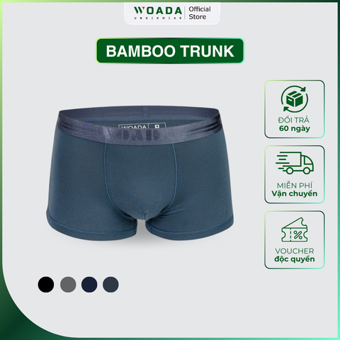  Quần Lót Nam Dáng Trunk Chất Liệu Bamboo Thương Hiệu WOADA LK152 