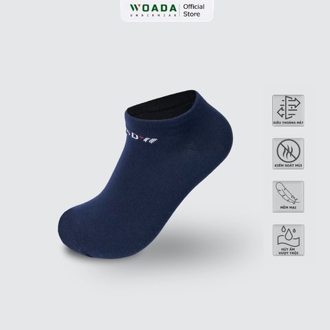  Vớ Trơn Đơn Sắc Chất Liệu PE Mềm Mại Thương Hiệu Woada LK201 