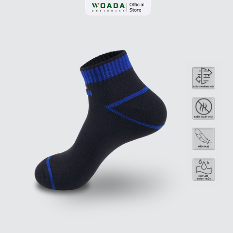  Vớ Nam Thể Thao Chất Liệu Polyamide Siêu Nhẹ Thương Hiệu WOADA LK802 
