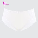  Quần Lót Nữ Thun Lạnh Lưng Cao Phối Ren Đùi Mignon QN015 