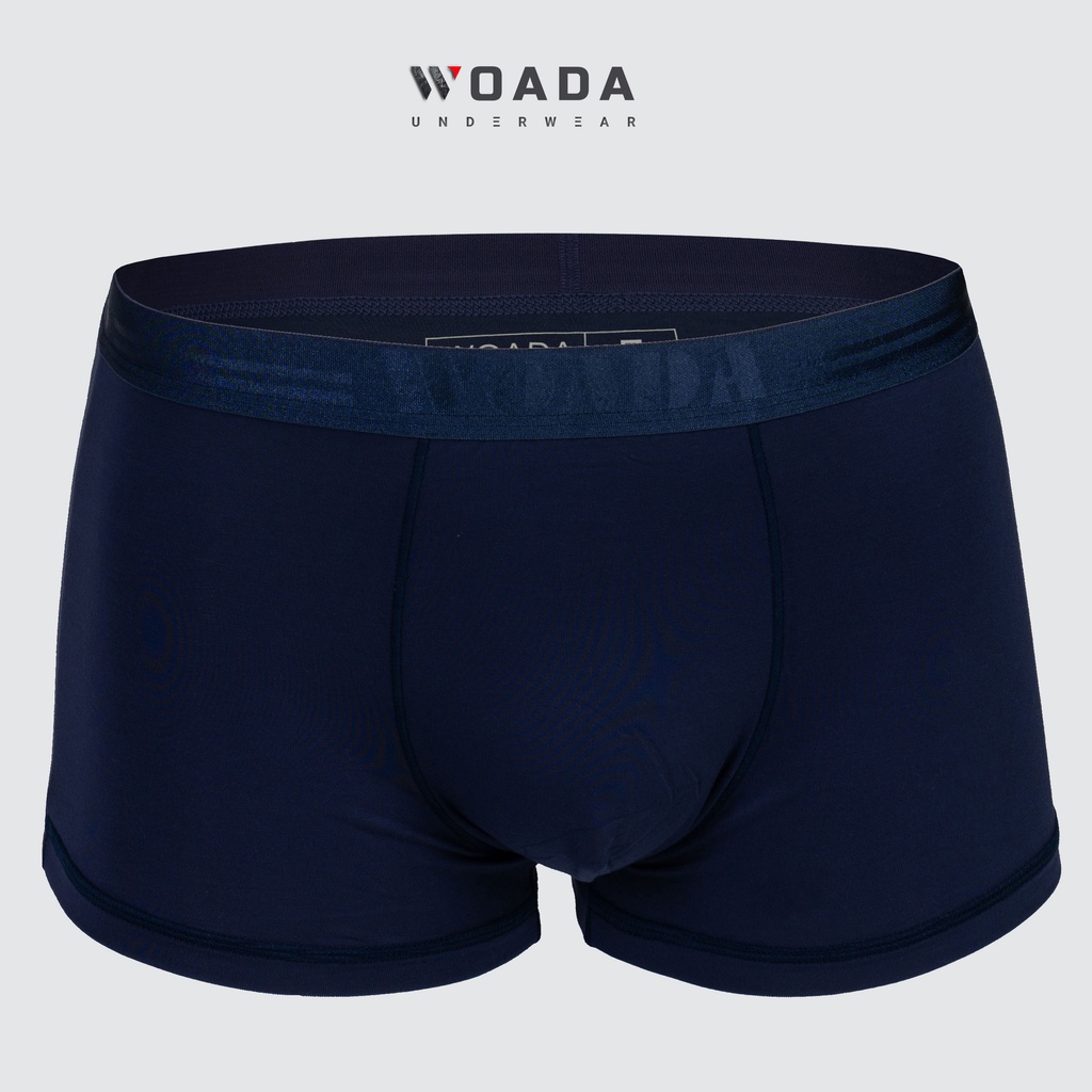  [COMBO 4] Quần Lót Nam Dáng Trunk Chất Liệu Bamboo Cao Cấp Kháng Khuẩn Thương Hiệu WOADA LK152 