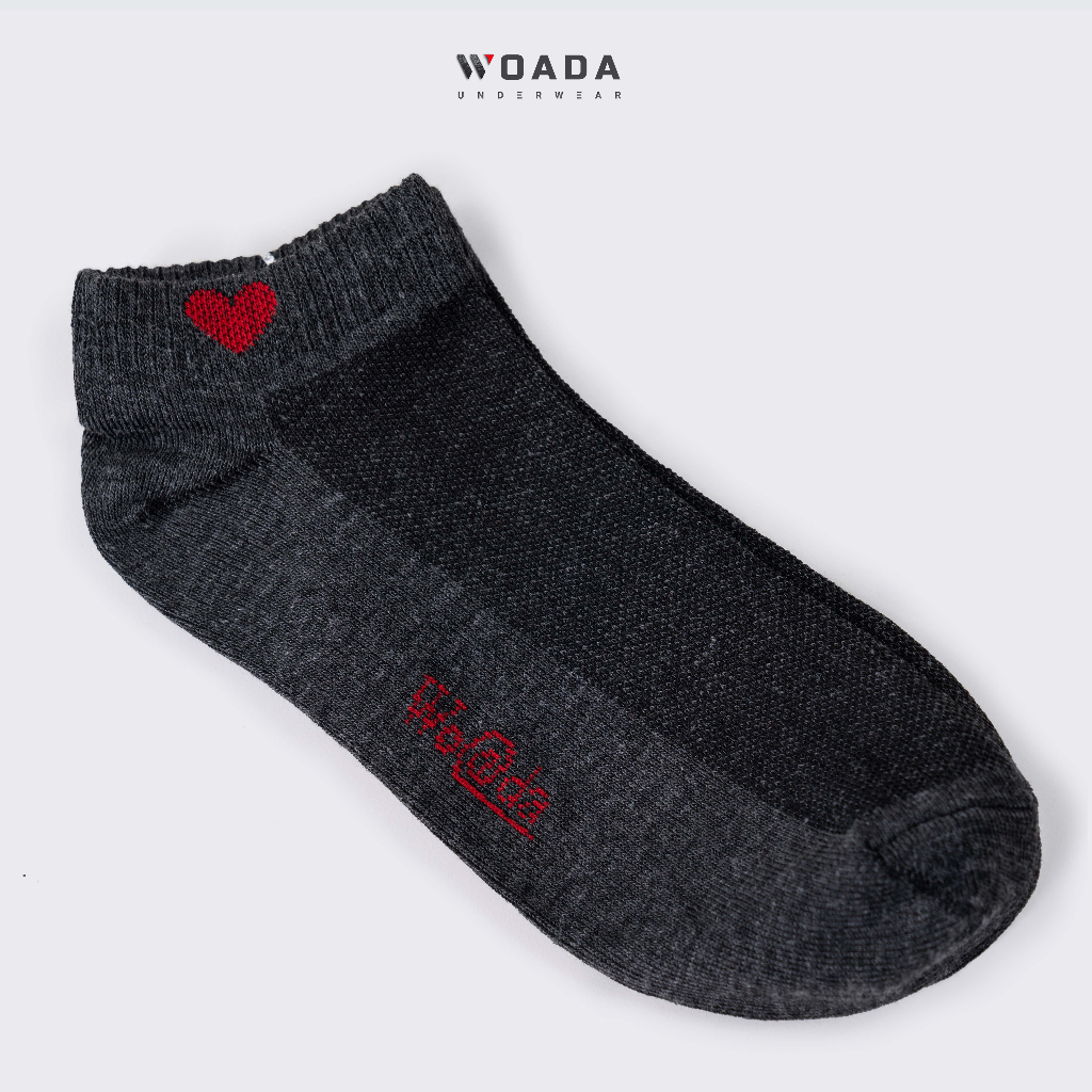  Vớ Họa Tiết Trái Tim Chất Liệu FE Cao Cấp Thương Hiệu WOADA LK209 