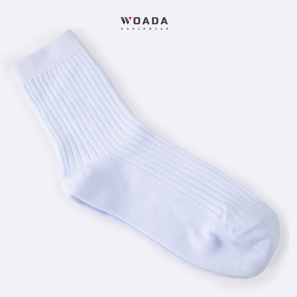  Vớ Công Sở Gân Nam Dài Chất Liệu Cotton Thoáng Khí Thương Hiệu WOADA LK603 