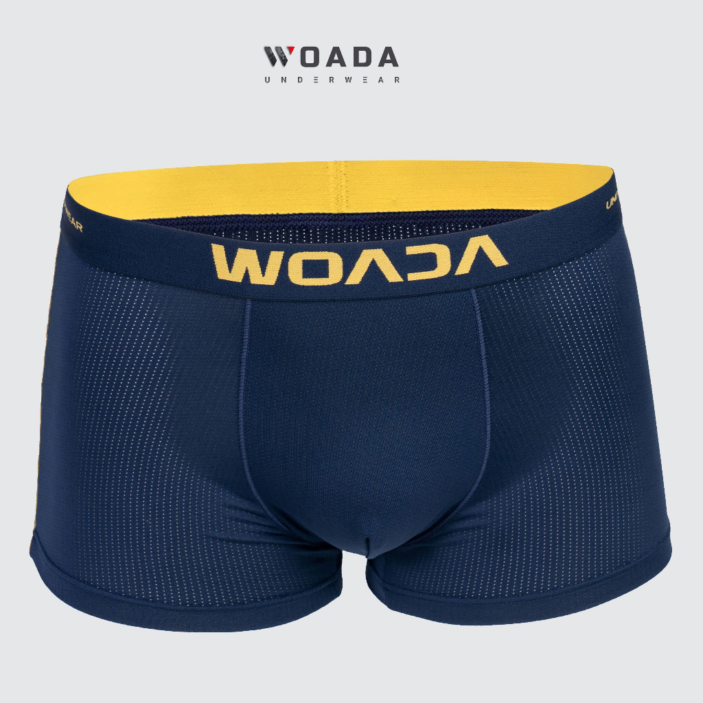  [COMBO 3] Quần Lót Nam Dáng Trunk Chất Liệu Thun Lạnh Kháng Khuẩn Thương Hiệu WOADA LK118 