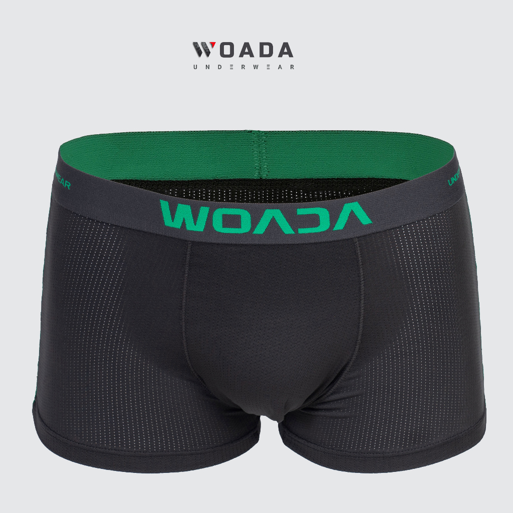  [COMBO 3] Quần Lót Nam Dáng Trunk Chất Liệu Thun Lạnh Kháng Khuẩn Thương Hiệu WOADA LK118 