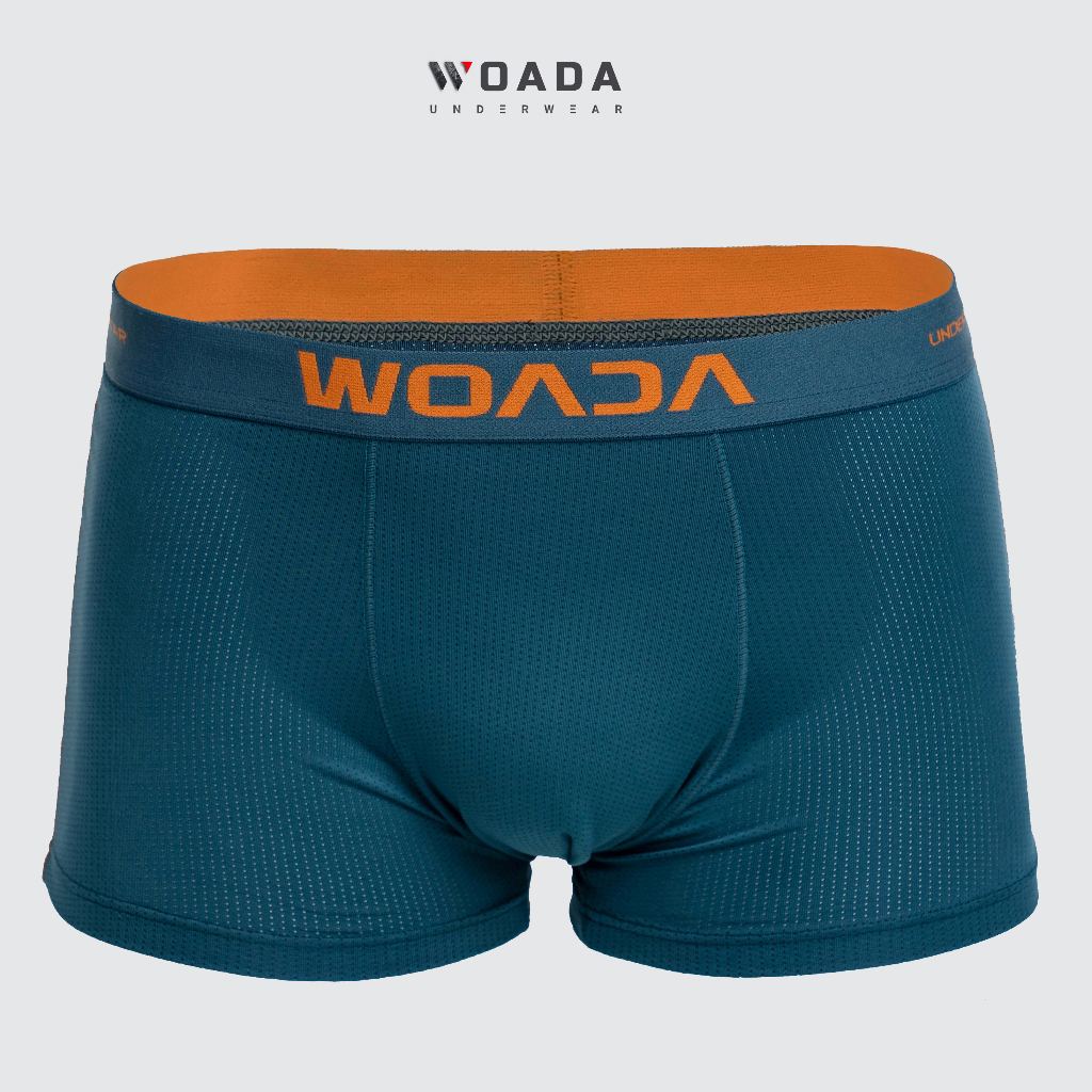  [COMBO 3] Quần Lót Nam Dáng Trunk Chất Liệu Thun Lạnh Kháng Khuẩn Thương Hiệu WOADA LK118 