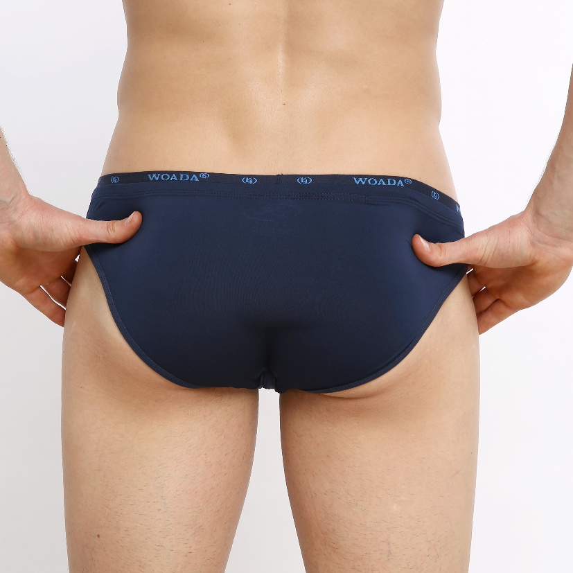  [COMBO 4] Quần Lót Nam Dáng Brief Chất Liệu Thun Lạnh 4 Chiều Thoáng Mát Thương Hiệu WOADA LK111 