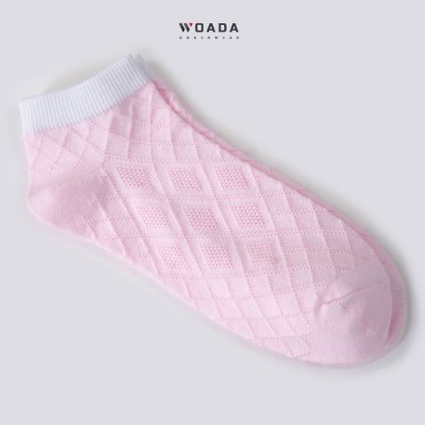  Vớ Họa Tiết Hình Thoi Chất Liệu PE Mềm Mại Thương Hiệu WOADA LK216 