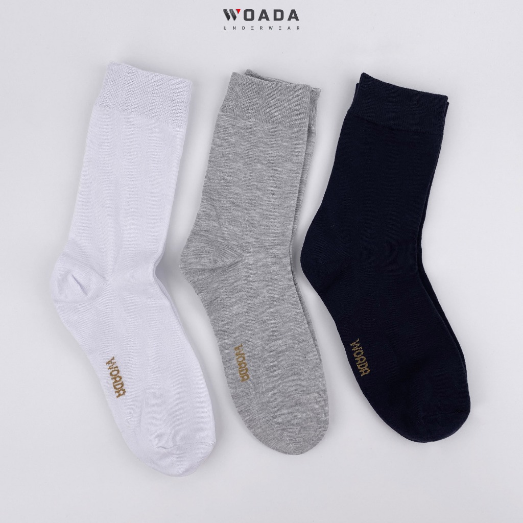  [COMBO 3] Vớ Nam Chất Liệu PE Cao Cấp Thương Hiệu Woada LK302 