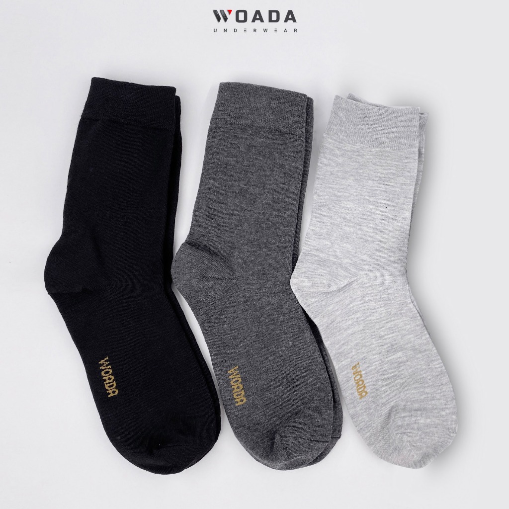  [COMBO 3] Vớ Nam Chất Liệu PE Cao Cấp Thương Hiệu Woada LK302 