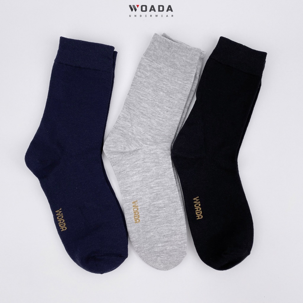  [COMBO 3] Vớ Nam Chất Liệu PE Cao Cấp Thương Hiệu Woada LK302 