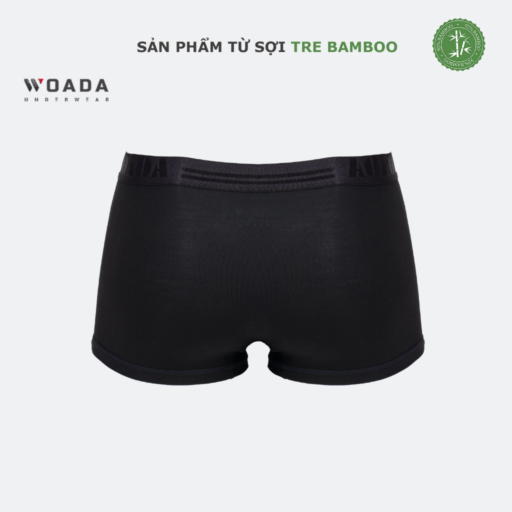  [COMBO 3] Quần Lót Nam Dáng Trunk Chất Liệu Bamboo Cao Cấp Thương Hiệu WOADA LK152 