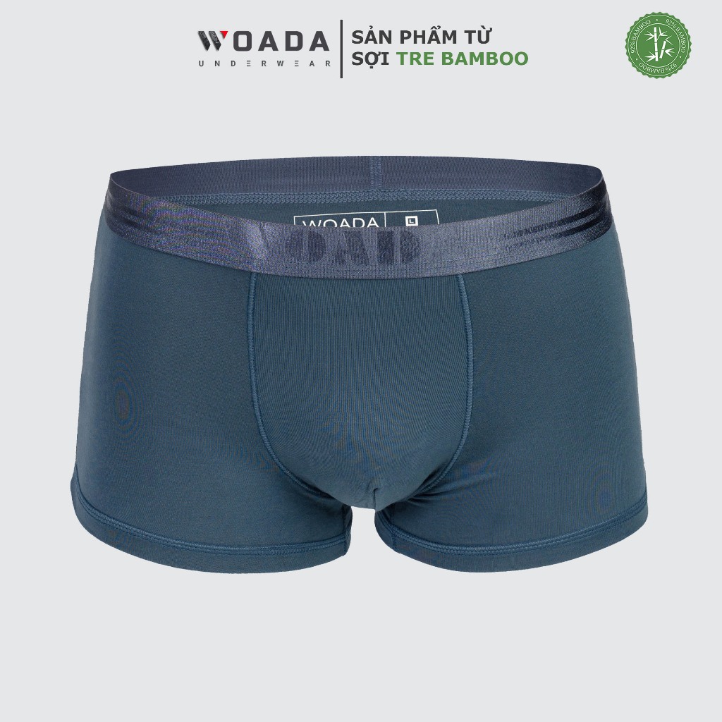  [COMBO 3] Quần Lót Nam Dáng Trunk Chất Liệu Bamboo Cao Cấp Thương Hiệu WOADA LK152 