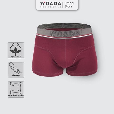  [COMBO 2] Quần Lót Nam Trunk Chất Liệu Cotton Thoáng Mát Thương Hiệu WOADA LK014 